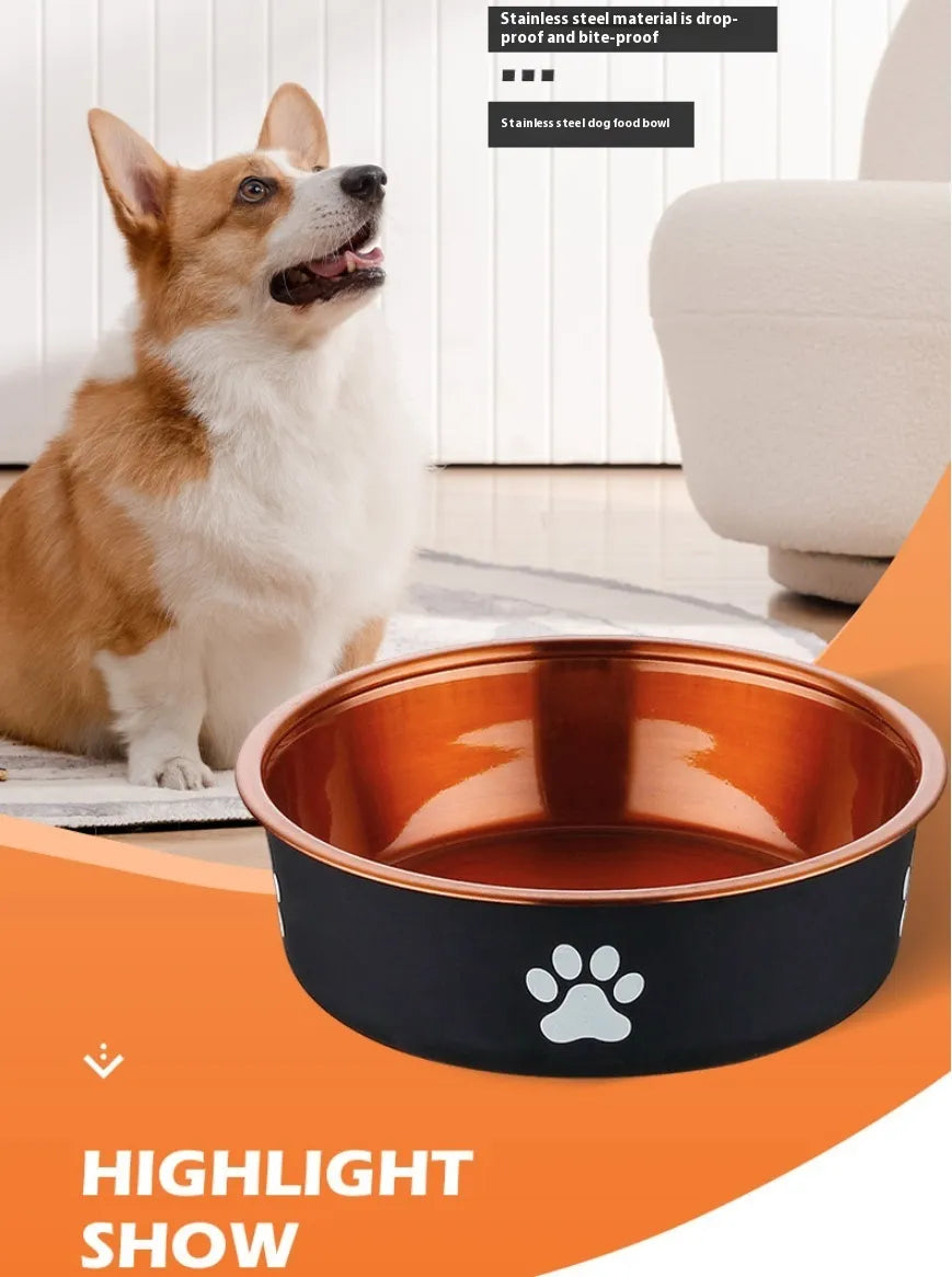 Stainless Steel Non-Slip Pet Bowl