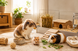 Första tiden med kanin, hamster eller marsvin – komplett guide