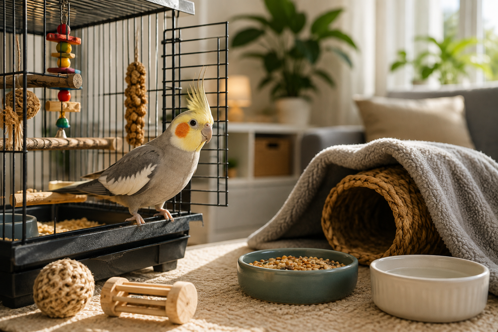 Fågelns första tid hemma – komplett guide