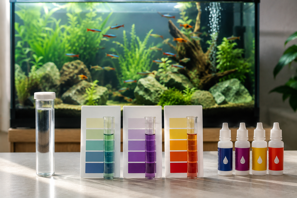 Akvariets vattenvärden – pH, nitrit och nitrat förklarat enkelt