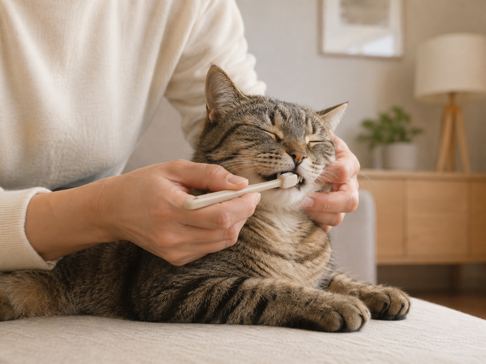Kattens tänder – så sköter du munhälsan