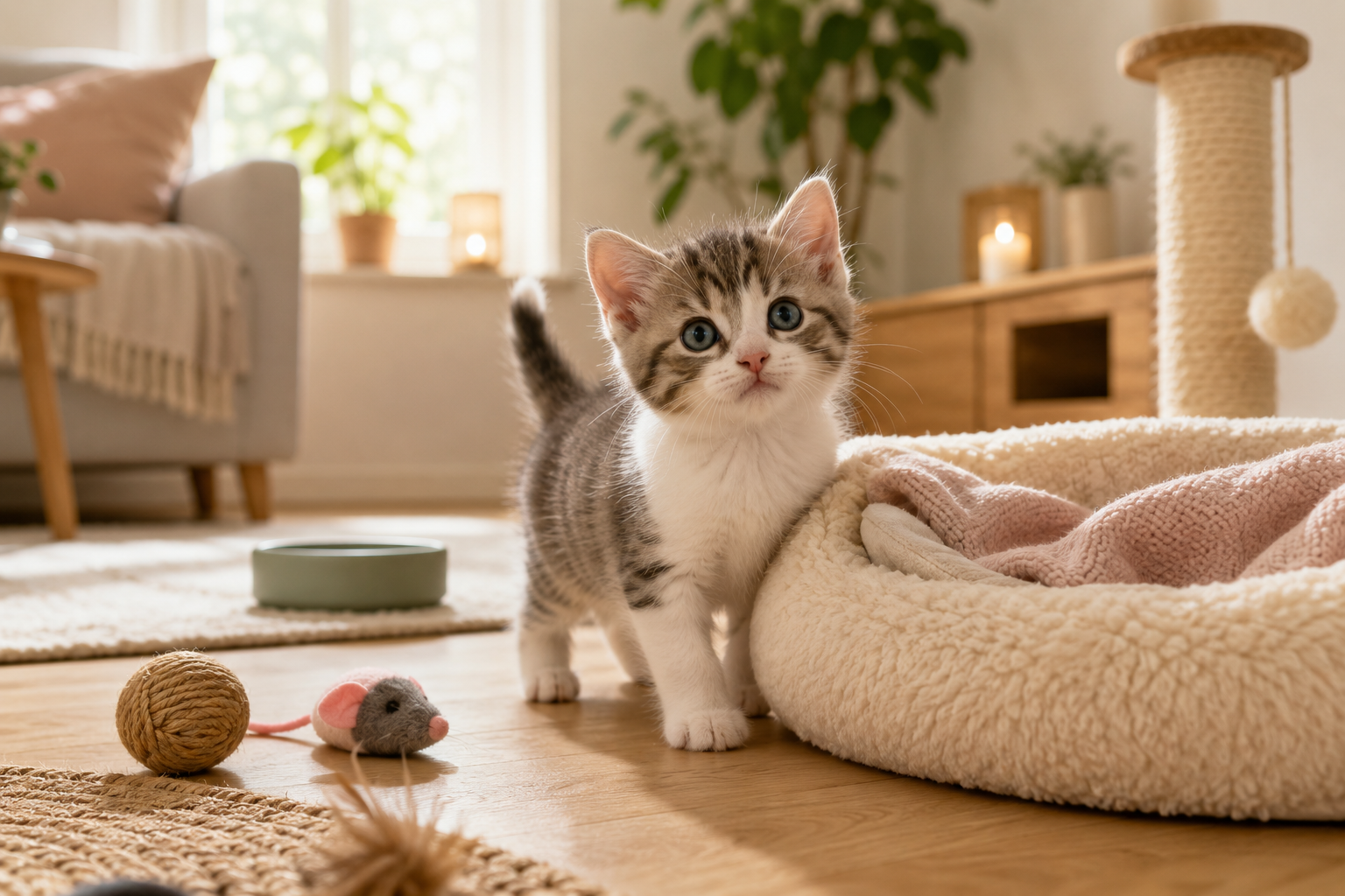 Kattungens första tid hemma – komplett guide