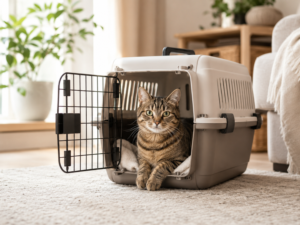 Så väljer du rätt transportbur till katten