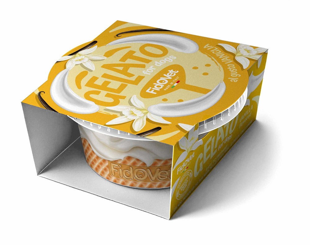 Fidovet Gelato, Vanilla 40 g I lager