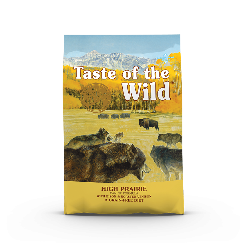 Taste of the Wild High Prairie torrfoder för hund – 12,2 kg