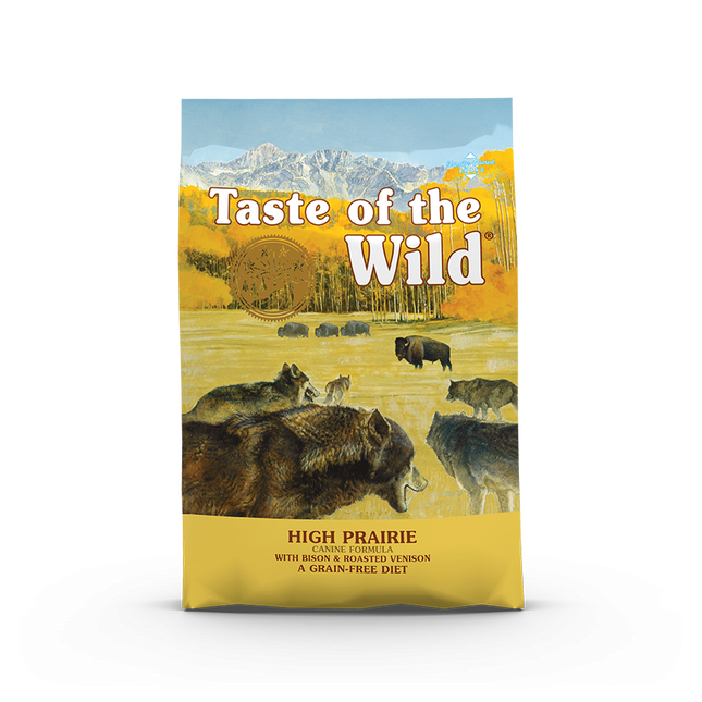 Taste of the Wild High Prairie torrfoder för hund – 2 kg