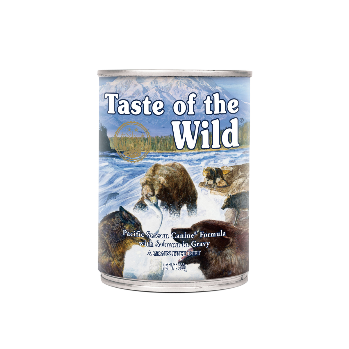 Taste of the Wild Pacific Stream våtfoder för hund – 6 × 390 g