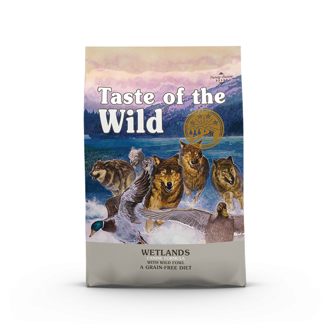Taste of the Wild Wetlands torrfoder för hund – 12,2 kg