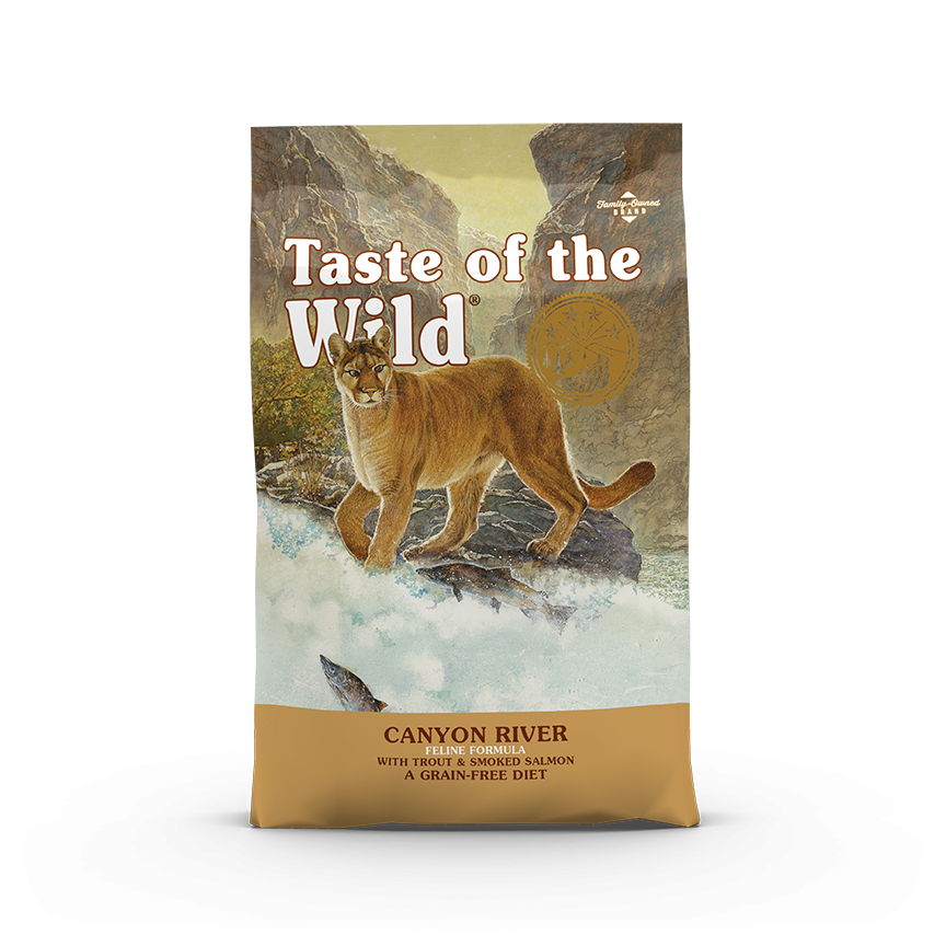 Taste of the Wild Canyon River torrfoder för katt – 6,6 kg