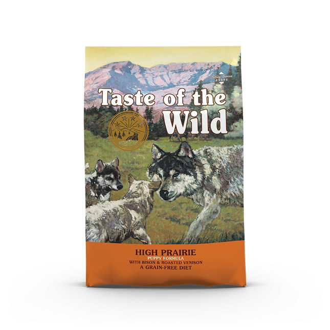 Taste of the Wild High Prairie Puppy torrfoder för hund – 2 kg