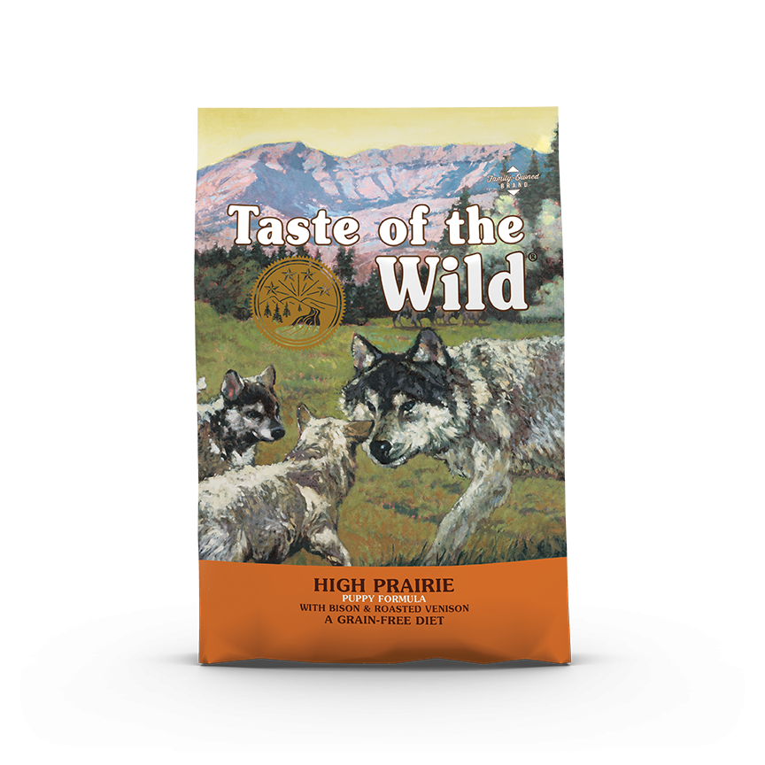 Taste of the Wild High Prairie Puppy torrfoder för hund – 2 kg