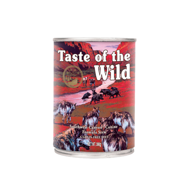 Taste of the Wild Southwest Canyon våtfoder för hund – 6 × 390 g