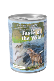 Taste of the Wild våtfoder för hund med lax och kalkon – 12 × 390 g
