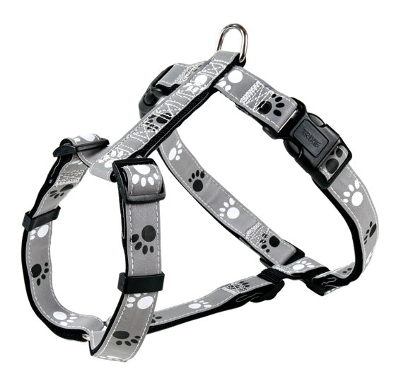 Silver Reflect H-sele, M-L, 50-75 cm/25 mm, svart/silver