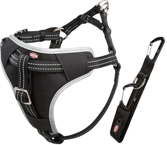 Bilsele Dog Protect, L: 65-80 cm/25 mm, svart