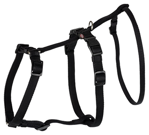 Stay sele, L-XL: 75-100 cm/25 mm, svart