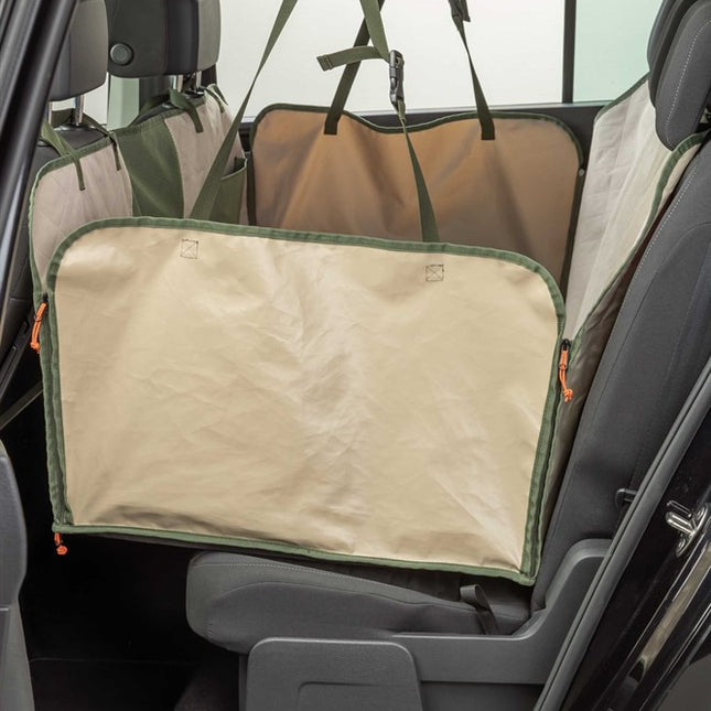Trixie Bilskydd med vändbar filt – Bilskydd med vändbar filt, 1,61 × 2,1 m, olivgrön/beige