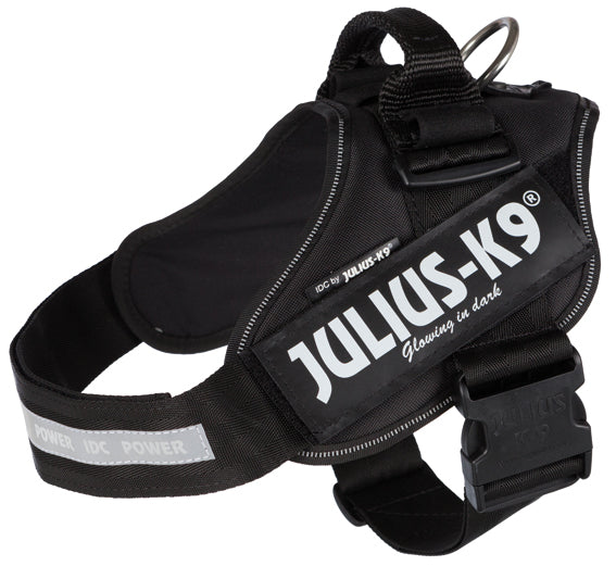 Julius-K9® IDC sele, 1/L: 63-85 cm/50 mm, svart