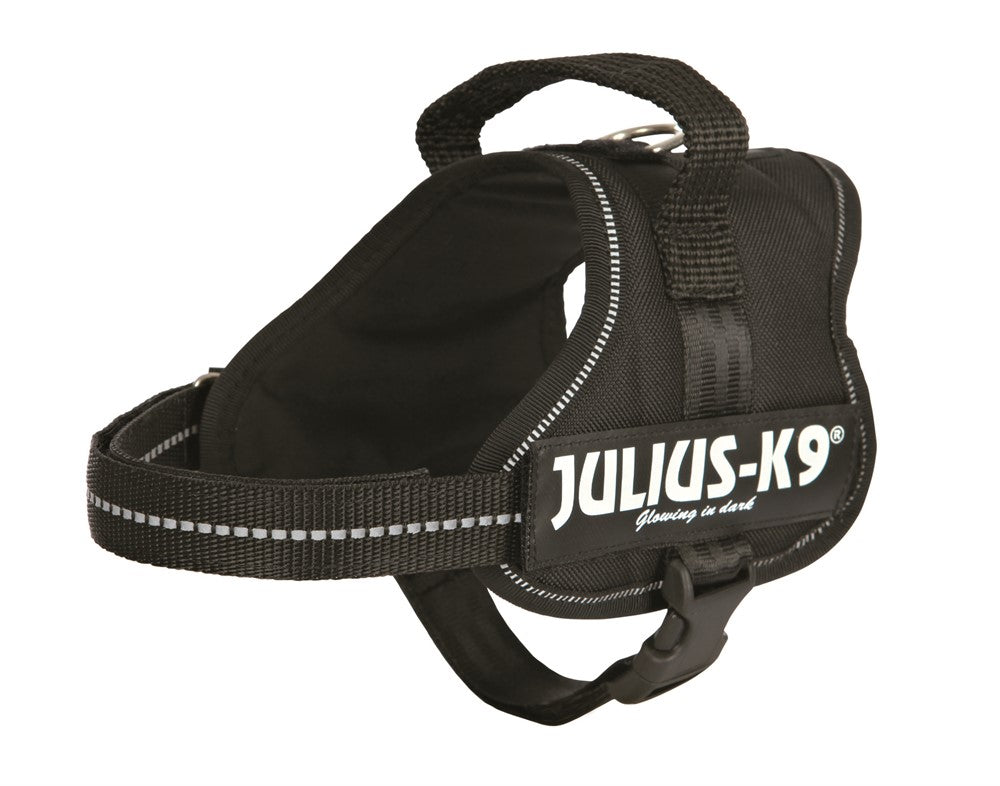 Julius-K9® Powersele, Mini/S: 49-67 cm, svart