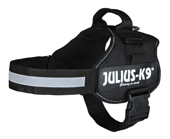 Julius-K9® Powersele, 3/2XL: 82-115 cm, svart