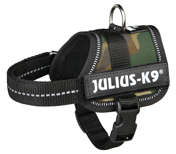 Julius-K9® Powersele, 3/XL: 82-118 cm, camouflage