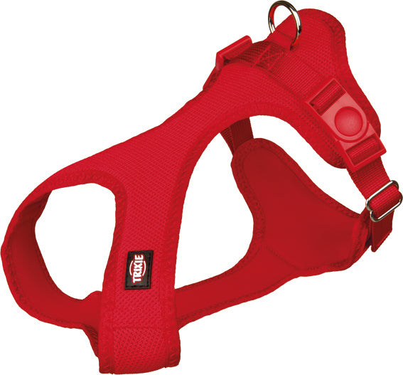 Soft sele, XS-S: 30-45 cm, röd