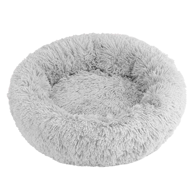 Danish Design Calming Bed L hundbädd – 90 × 23 cm, grå