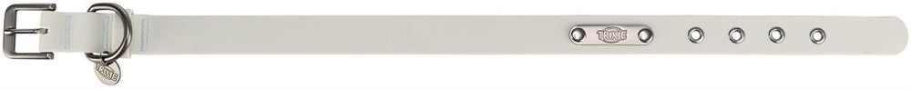 CityStyle halsband, PVC, S-M: 30-37 cm/20 mm, ljusgrå