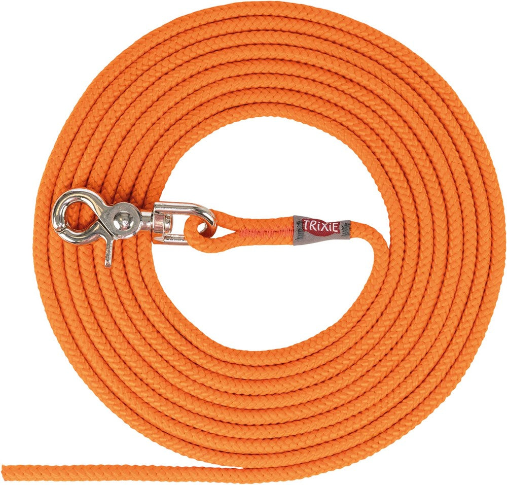 Spårlina, snabbhake, rund, S-M: 15 m/ø 6 mm, orange