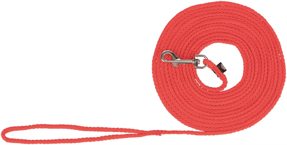 Spårlina, nylon, 15 m/ø 5 mm, röd