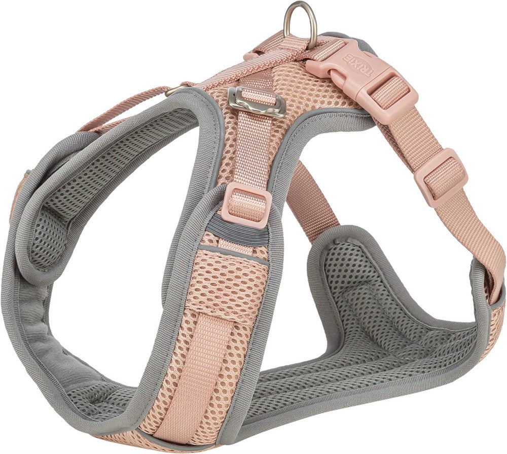 Premium FlexMesh sele, bred, S-M: 48-69 cm/20 mm, blush