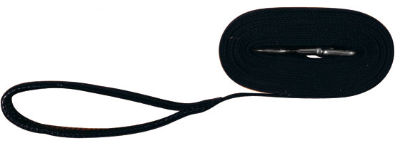 Spårlina/dressyrband, 15 m/20 mm, svart