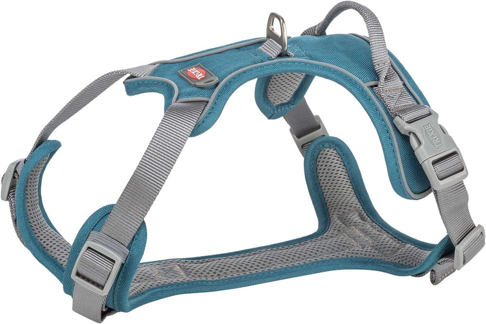 Premium spårsele Active, XS-S: 30-40 cm/15 mm, petrol