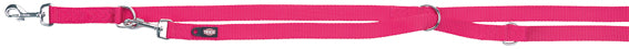 Premium multikoppel, L-XL: 2.00 m/25 mm, fuchsia