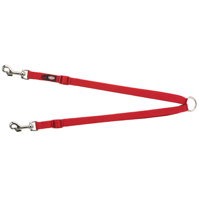 Trixie Premium parkoppel – XS–M, 40–70 cm, 15 mm, röd