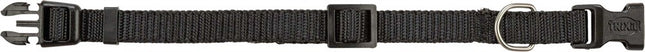 Trixie Premium halsband – XXS-XS, hals 15–25 cm, 10 mm, svart