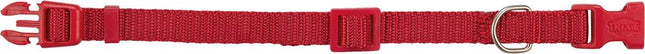 Trixie Premium halsband – XXS-XS, hals 15–25 cm, 10 mm, röd