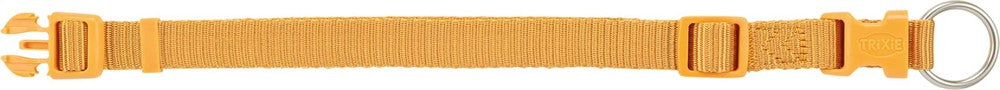 (BV)Premium halsband, XS-S: 22-35 cm/10 mm, curry