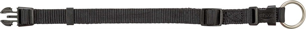 Premium halsband, L/XL: 40-65 cm/25 mm, svart
