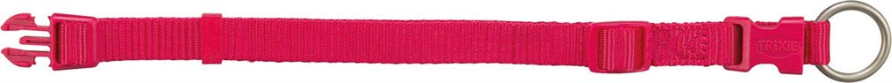 Premium halsband, L-XL: 40-65 cm/25 mm, fuchsia