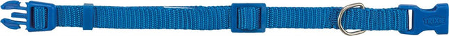 Trixie Premium halsband – XXS-XS, hals 15–25 cm, 10 mm, blå