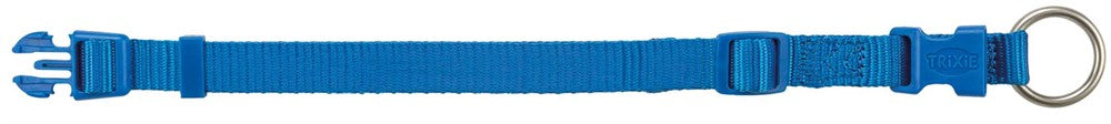 Premium halsband, L/XL: 40-65 cm/25 mm, blå