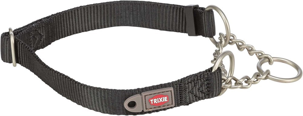 Premium halvstryp, S-M: 30-40 cm/15 mm, svart
