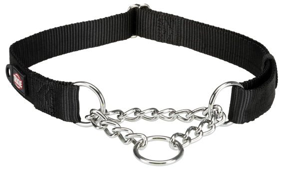 Premium halvstryp, L-XL: 45-70 cm/25 mm, svart