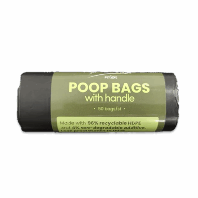 Active Canis Poopbags Black 50 pcs/roll