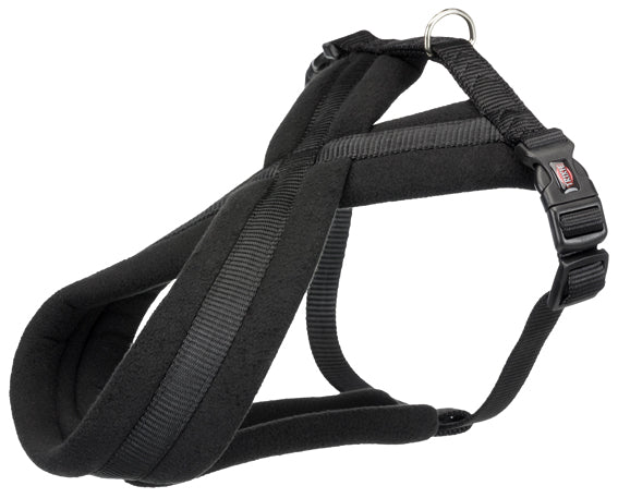 Premium touring sele, S/M: 40-70 cm/25 mm, svart