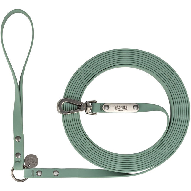Trixie Citystyle spårlina – S-M, 10 m/13 mm, sage