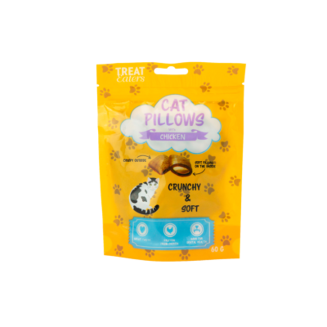 Treateaters Cat Pillows kattgodis med kyckling