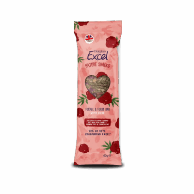 Burgess Excel Forage & Feast Bar Rose 60g 5-pack