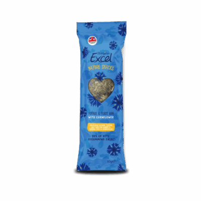 Burgess Excel Forage & Feast Bar Cornflower 60g 5-pack